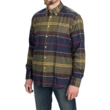 58%OFF メンズスポーツウェアシャツ バーバーラノッホ格子縞フランネルシャツ - 長袖（男性用） Barbour Rannoch Plaid Flannel Shirt - Long Sleeve (For Men)画像